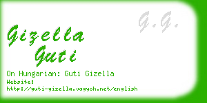 gizella guti business card